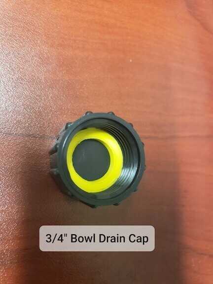 3/4 Inch Bowl Drain Cap for Endurequest Automatic Waterer