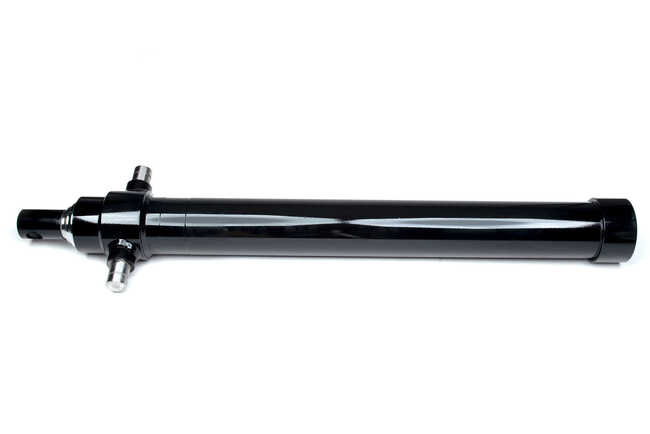 MAXIM 7 TON TELESCOPIC HYDRAULIC CYLINDER: 3 STAGE, 90" STROKE - 1 3/4", 2.375",  3" SECTIONS