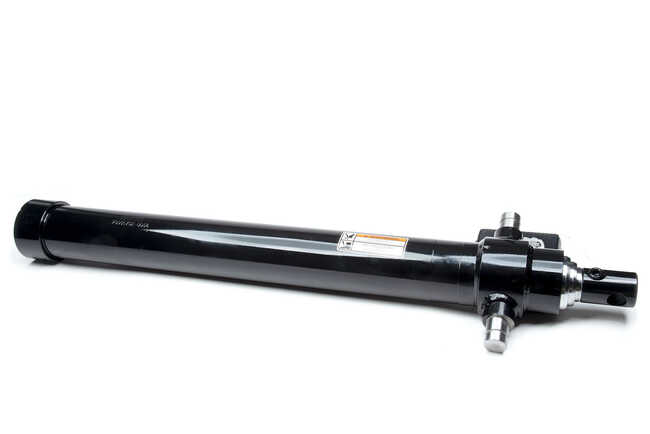 MAXIM 7 TON TELESCOPIC HYDRAULIC CYLINDER: 3 STAGE, 90" STROKE - 1 3/4", 2.375",  3" SECTIONS