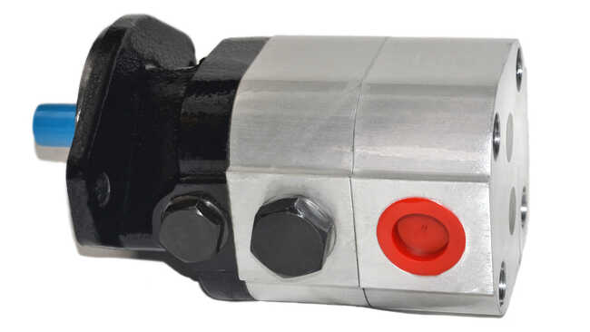CHIEF TWO STAGE PUMP: 22 GPM MAX, 1 NPT INLET PORTS, 2-BOLT A, 3/4 NPT OUTLET