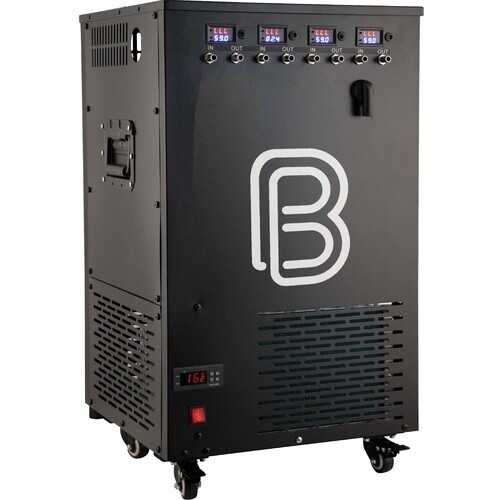 BrewBuilt™ IceMaster Max 4 Glycol Chiller With Four Built In Temperature Controllers & Pumps