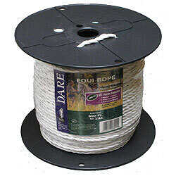 6MM White Poly Twisted Rope - 600'