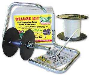 Sticky Roll Fly Tape 1000' Deluxe Kit w/ Hardware