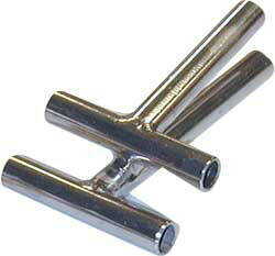 SS Twin Air Fork--Front/Rear--1/4" ID
