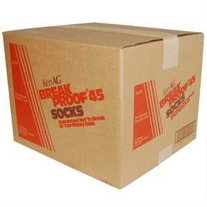 KenAg 2-1/4"x12" Breakproof Sock--12 Boxes of 100