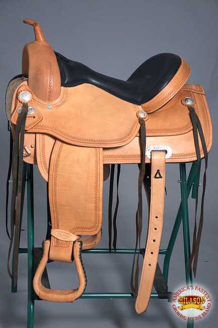 Flex Tree Western Horse Saddle American Leather Trail Barrel