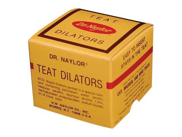 Dr. Naylor Teat Dilators--Pkg/40