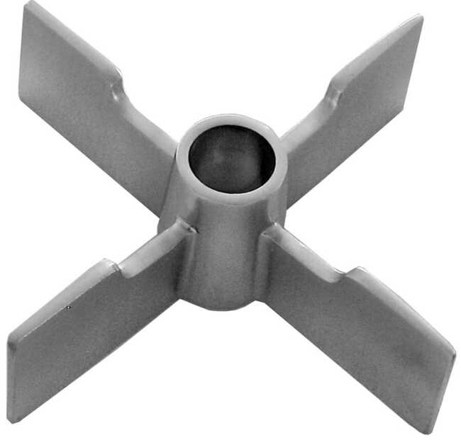 Replacement four blade impeller for Surge milk pump