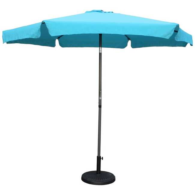 Sanibel 9-foot Aluminum/ Polyester Fabric Patio Umbrella (5 Colors Available)