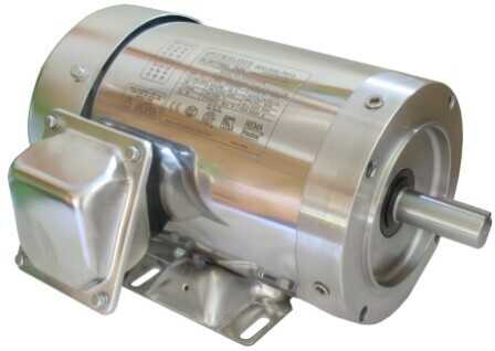 Stainless steel motor, 5/8" keyed, 2 HP