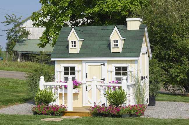 Cape Cod Playhouse Kit (Multiple Sizes Available)