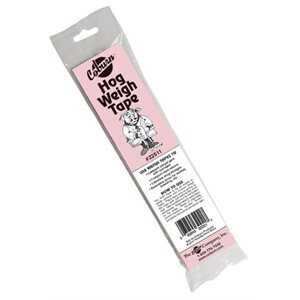 Hog Weigh Tape--Inches/English - Pack of 5