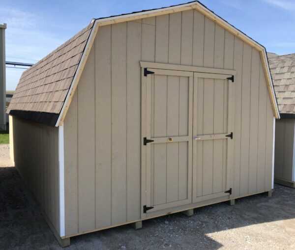 Value Series Gambrel Barn w/ 4 Foot Sidewalls (Multiple Sizes Available)