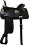 15", 16", 17" Double T nylon cordura saddle with suede leather seat and leather jockeys
