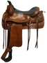 16" Double T Pleasure Style Saddle with Top Grain Leather Seat.