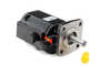 CONCENTRIC TWO-STAGE PUMP: 9 GPM MAX, 1/2 NPT OUTLET, CW
