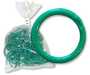 Green Poultry Bands--14/16" ID--pkg/50