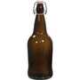 EZ Cap Bottles - 32 oz Amber Swing Top