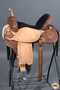 Western Horse Saddle American Leather Barrel Flex Tree Trail Hilason