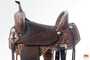 Flex Tree Western Horse Saddle In American Leather Barrel Trail
