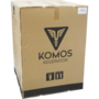 KOMOS® V2 Kegerator with NukaTap Stainless Steel Faucets - DROPSHIP FedEx GROUND ONLY