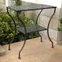 Madison Iron Rectangular Patio Table/Plant Stand (Available in 4 Colors)