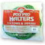 Bulk Bagged Polypro Cow Halter--Green PK12