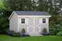 Classic Saltbox Garden Shed (Multiple Sizes Available)