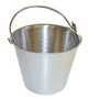 Stainless Steel Type 304 Pail (Multiple Sizes Available) - Case of 6