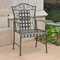 Madison Iron Lattice Lawn Chairs (Set of 2) - Available in 3 Colors