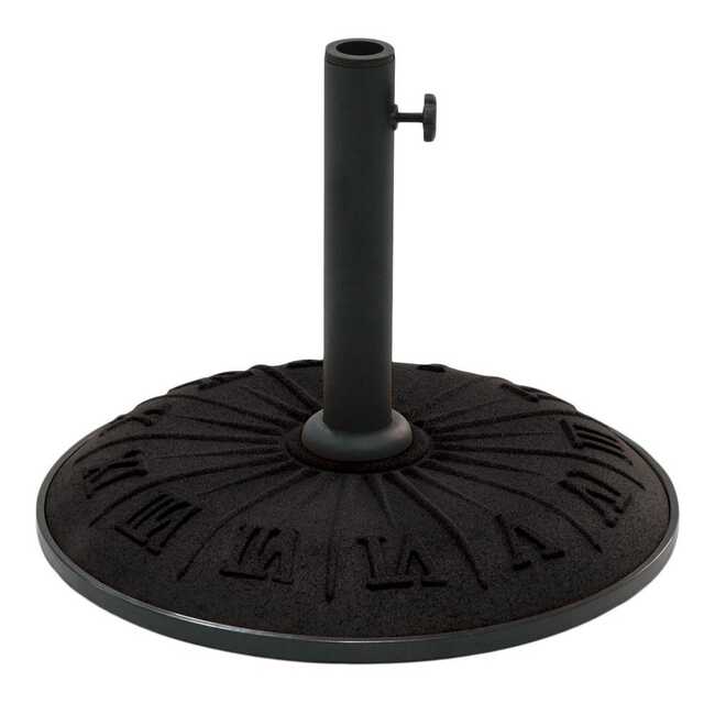 Resin Compound Roman Numeral Umbrella Base (4 Colors Available)