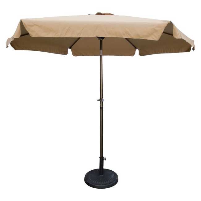 Sanibel 9-foot Aluminum/ Polyester Fabric Patio Umbrella (7 Colors Available)