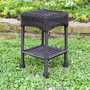 Malabar Resin Wicker/ Steel Outdoor Side Table (6 Colors Available)
